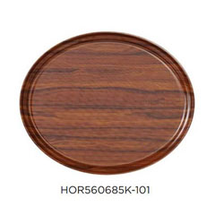 Koçel Laminate Oval Non-Slip Tray 56x68.5 cm - Koçel