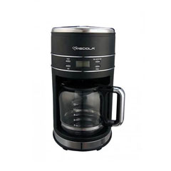 Konchero Visciola CM4196T Zaman Ayarlı Potlu 1.5 lt Hazneli 12 Fincan Siyah Filtre Kahve Makinesi - Konchero
