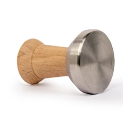 Kumtel Ahşap Ağaç Saplı Tamper, Krom - 2