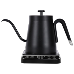 Kumtel HCK-02 Electric Temperature Adjustable Digital Kettle, 0.8 L, Black, 1350 W - Kumtel (1)