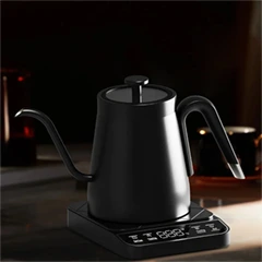 Kumtel HCK-02 Elektrikli Isı Ayarlı Dijital Kettle, 0.8 L, Siyah, 1350 W - 4