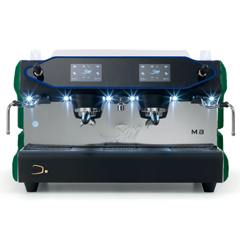 La San Marco D. Multiboiler 2 Gruplu Espresso Kahve Makinesi, İngiliz Yeşili - 3