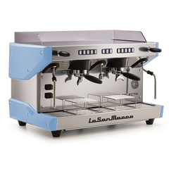 La San Marco Delecta 2 Gruplu Espresso Makinesi, Gök Mavisi - Thumbnail