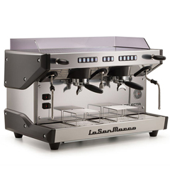 La San Marco Delecta 2 Gruplu Espresso Makinesi, Siyah - Thumbnail