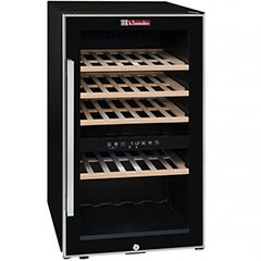La Sommeliere Double Compartment Wine Cabinet, ECS 50.2Z - La Sommeliere