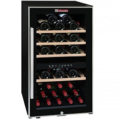La Sommeliere Double Compartment Wine Cabinet, ECS 50.2Z - 2
