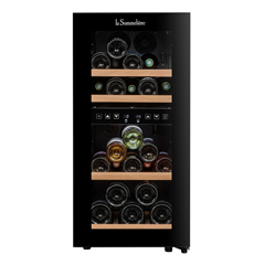 La Sommeliere Wine Cabinet, SLS34 DZ, 33 Bottle Capacity - La Sommeliere