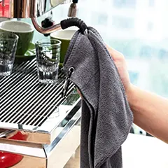 Liber LBR-05 Barista Cloth Eko Askı Kancalı Barista Temizlik Bez Seti, 2 Adet, 40x40 cm - 2