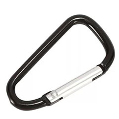 Liber LBR-09 Aluminum Stainless Spring Hook, 5 Pieces - Liber
