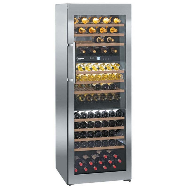Liebherr Wtes 5872 Temperature Adjustable Wine Cabinet, 178 Bottle Capacity - Liebherr