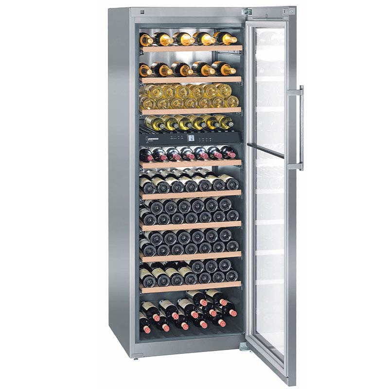 Liebherr Wtes 5972 Temperature Adjustable Wine Cabinet, 211 Bottle Capacity - Liebherr