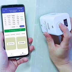 Linshang LS171 Mini Color Meter, Smartphone Controlled - 2