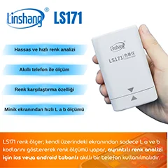 Linshang LS171 Mini Renk Ölçer, Akıllı Telefon Kontrollü - 3