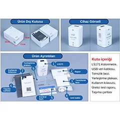 Linshang LS171 Mini Renk Ölçer, Akıllı Telefon Kontrollü - 4