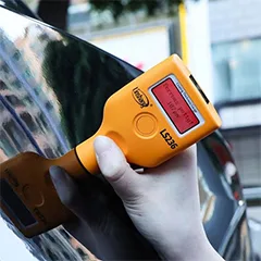 Linshang LS236 Aluminum Iron and Galvanized Surface Thickness Gauge - 2
