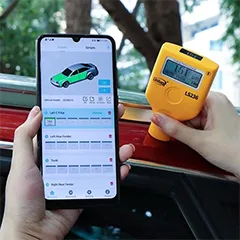 Linshang LS236 Aluminum Iron and Galvanized Surface Thickness Gauge - 3