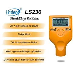 Linshang LS236 Alüminyum Demir ve Galvaniz Yüzey Kalınlık Ölçer - 4