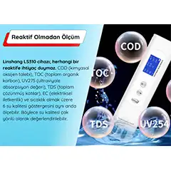 Linshang LS310 Çok Parametreli İçme Suyu Kalite Ölçer - 5