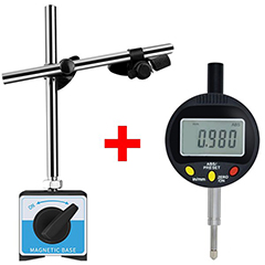 Loyka 5310 Comparator Clock and Magnetic Comparator Stand Set - 1