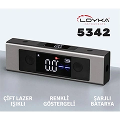 Loyka 5342 Mini Digital Inclinometer, With Laser - 3