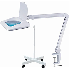 Loyka 6020 Angular Lens with LED, Tabletop Magnifier, Stand - 1
