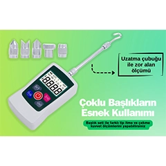 Loyka AMF-20 Dijital İtme Çekme Kuvveti Ölçer, 20 Newton - 5