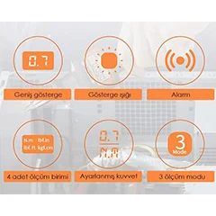 Loyka ANS-R-8 Dijital Torklu Tornavida Seti, 8 Nm - 5