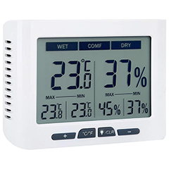 Loyka DTH-150 Wide Screen Temperature Humidity Meter - 1