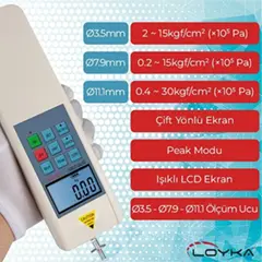 Loyka GY-4 Digital Fruit Hardness Tester Penetrometer - 4