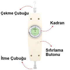 Loyka NK 300 Analog Dinamometre Kuvvet Ölçer - 4