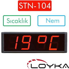 Loyka STN-104 Işıklı Termometre Saat - 1
