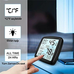 Loyka TST Touch Temperature and Humidity Meter - 2