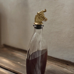 Lsae Studio Boğa Elegance Decorative Bottle Stopper, 4.1x4.1x3.5 cm - LSAE Studio