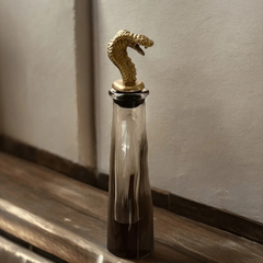 Lsae Studio Cobra Elegance Decorative Bottle Stopper, 3.4x4.1x4.1 cm - LSAE Studio