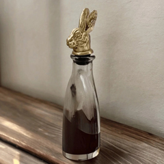 Lsae Studio Rabbit Elegance Decorative Bottle Stopper, 2.5x4.2x5.3 cm - LSAE Studio
