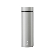 Lurch 270972 Paslanmaz Çelik Mini Termos, Çift Cidarlı, Sızdırmaz, 300 ml, Granit Gri - Lurch