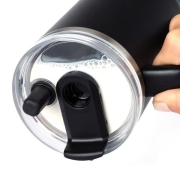 Lurch 270976 Big Cup, Paslanmaz Çelik Termos, Uzatılabilir Pipetli, Çift Cidarlı, Sızdırmaz, 0.8 L, Fil Dişi - 4