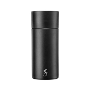 Lurch 270986 360° EDS Paslanmaz Çelik Termos, Çift Cidarlı, Sızdırmaz, 300 ml, Mat Siyah - Lurch
