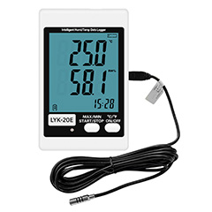 LYK 20E Sıcaklık ve Nem Kayıt Cihazı Datalogger - LYK