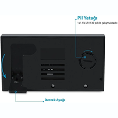 LYK STH Mini Temperature and Humidity Meter, 3 Pieces - 4