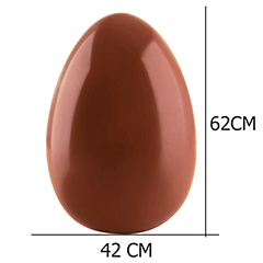Martellato SUT64X43 Paskalya Yumurtası Çikolata Kalıbı, Düz - 2