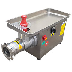 Mateka EPA 32M Stainless Body Meat Grinder, No.32, Monophase 220V - Mateka