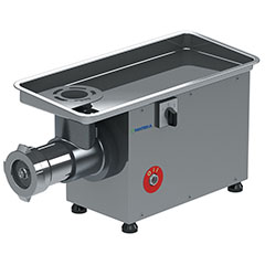 Mateka EPA 32M Stainless Body Meat Grinder, No.32, Monophase 220V - Mateka
