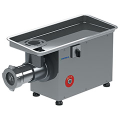 Mateka EPA 32T Stainless Body Meat Grinder, No.32, Three Phase 380V - Mateka