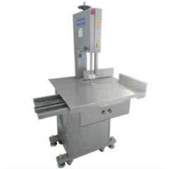 Mateka Meat-Bone Cutting Saw, Standalone, Monophase, Stainless Body, 220 V - Mateka