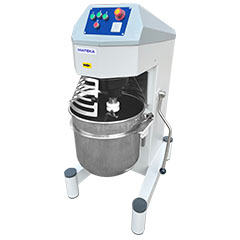 Mateka MKY 450HM Planet Mikser, 80 L, Hız Sürücülü, Monofaze, 230V - Mateka