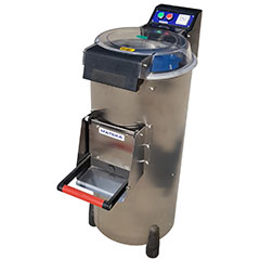 Mateka PAT 800T Potato Peeling Machine, 20 kg, Paper Sandpaper, Three-phase, 380V - Mateka