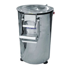 Mateka PAT 880KM Potato Peeling Machine, 25 kg, Aluminum Disc, Monophase, 220V - Mateka