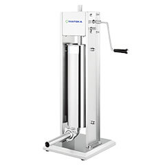 Mateka Sausage Salamanders Sausage Meatball And Cheese Filling Machine, Manual, Vertical, 7 L - Mateka