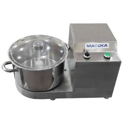 Mateka SGN 260M Sebze Soğan Doğrama Makinesi, Monofaze, 7 L - Mateka